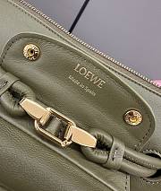 Colestore Loewe Medium Madrid bag in Supple Calfskin Green 28.5x11x23cm - 5