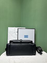 Colestore Prada Medium Explore Leather Tote Bag Black 31x17x11cm - 2