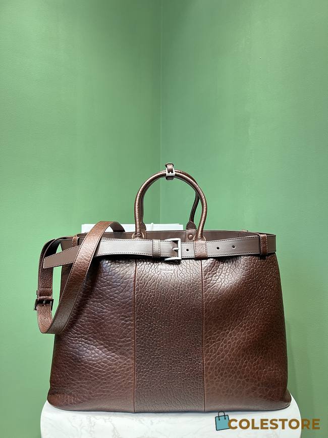 Colestore Prada Cordovan Prada Buckle Nappa Leather Bag 48x34x18cm - 1