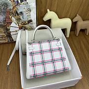 Colestore Hermes Kelly Retourne 25 Tartan Light 25cm - 5