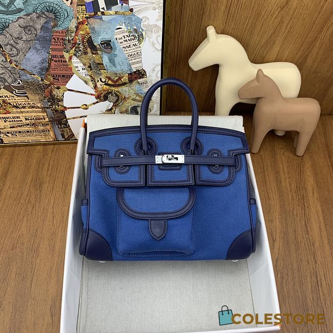 Colestore Birkin 25 Cargo Blue Egee/Navy 25cm - 1