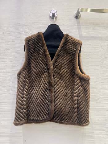 Colestore Fendi Copenhagen Auction House Purple Label Mink Fur Vest