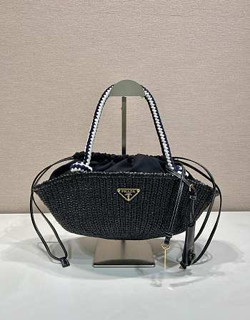 Colestore Prada Black Small Crochet Bag 25x14x11.5cm