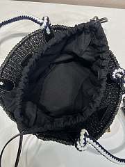 Colestore Prada Black Small Crochet Bag 25x14x11.5cm - 6