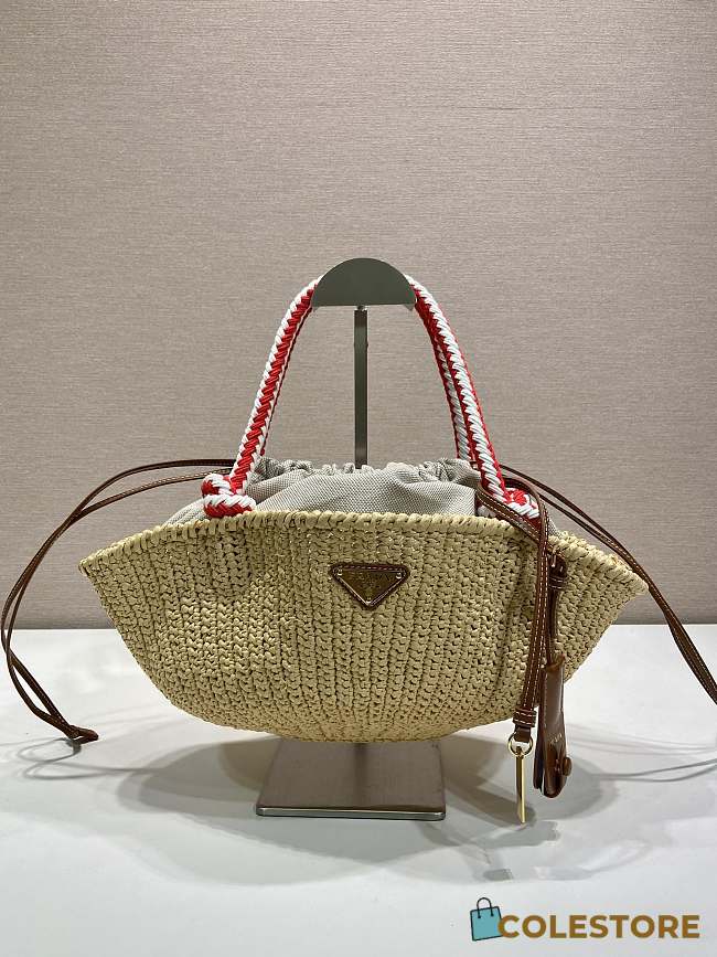 Colestore Prada Neutral Small Crochet Bag 25x14x11.5cm - 1