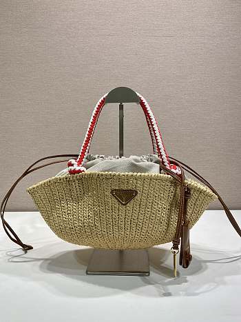 Colestore Prada Neutral Small Crochet Bag 25x14x11.5cm