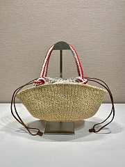 Colestore Prada Neutral Small Crochet Bag 25x14x11.5cm - 6