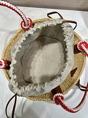 Colestore Prada Neutral Small Crochet Bag 25x14x11.5cm - 4