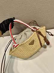 Colestore Prada Neutral Small Crochet Bag 25x14x11.5cm - 2