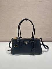Colestore Prada Black Prada Galleria Medium Leather Bag 28x14x10.5cm - 1