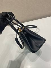 Colestore Prada Black Prada Galleria Medium Leather Bag 28x14x10.5cm - 2
