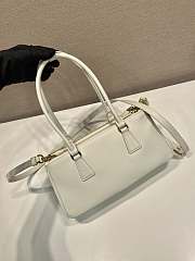 Colestore Prada White Prada Galleria Medium Leather Bag 28x14x10.5cm - 5