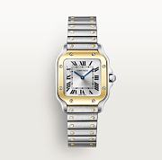 Colestore Santos De Cartier Watch, Quartz movement, Yellow gold and Steel - 1