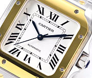 Colestore Santos De Cartier Watch, Quartz movement, Yellow gold and Steel - 6