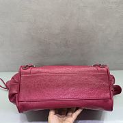 Colestore  Balenciaga Women's Le City Bag East-west in Framboise 31x19x9cm - 5