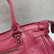 Colestore  Balenciaga Women's Le City Bag East-west in Framboise 31x19x9cm - 3