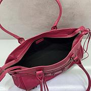 Colestore  Balenciaga Women's Le City Bag East-west in Framboise 31x19x9cm - 2