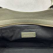 Colestore  Balenciaga Women's Le City Bag East-west in Army Green 31x19x9cm - 6