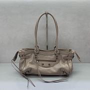 Colestore  Balenciaga Women's Le City Bag East-west in Sesame 31x19x9cm - 1