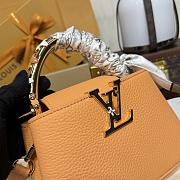 Colestore Louis Vuitton Capucines Mini Apricot Taurillon Leather 21x8x13.6cm - 4
