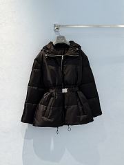 Colestore Prada Black Re-Nylon Hooded Down Jacket  - 1