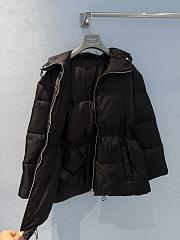 Colestore Prada Black Re-Nylon Hooded Down Jacket  - 5