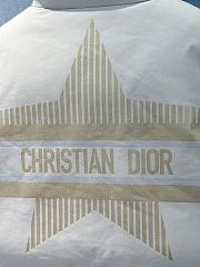 Colestore Dior DiorAlps Puffer Vest White Quilted Technical Taffeta with Gold-Tone Dior Star Motif  - 2