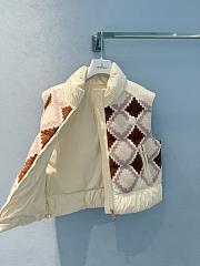 Colestore Moncler Armathia Quilted Diamond-Pattern Vest - 5