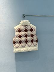 Colestore Moncler Armathia Quilted Diamond-Pattern Vest - 4
