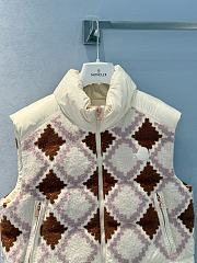Colestore Moncler Armathia Quilted Diamond-Pattern Vest - 3