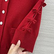 Colestore Chanel Red Knit Cardigan  - 6