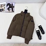 Colestore Burberry Detachable Sleeve Puffer Jacket Brown - 4