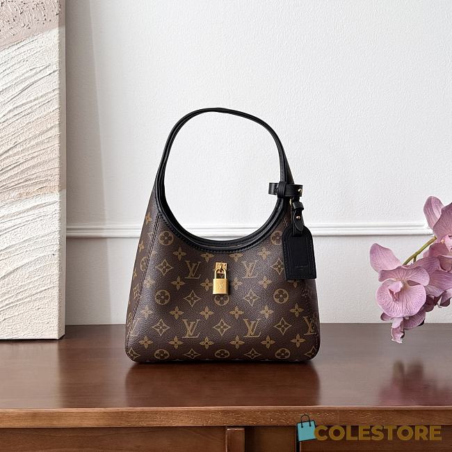 Colestore Louis Vuitton The Drop PM Monogram Coated Canvas M12940 15x12x28cm - 1