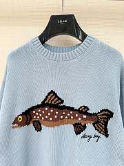Colestore Dairy Boy The Fisherman's Daughter Sweater Bluepoint - 5