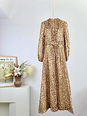 Colestore Zimmermann Leopard-Print Button-Front Dress  - 5