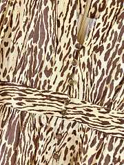 Colestore Zimmermann Leopard-Print Button-Front Dress  - 2
