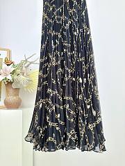 Colestore Zimmermann Sunray Pleated Picnic Dress Black Charms - 5