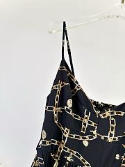 Colestore Zimmermann Sunray Pleated Picnic Dress Black Charms - 2