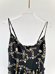 Colestore Zimmermann Sunray Pleated Picnic Dress Black Charms - 3