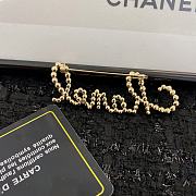 Colestore Chanel Classic Gold-Tone Brooch - 3