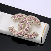 Colestore Chanel Black Letter Brooch – Classic & Elegant Design - 3