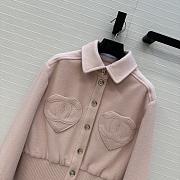 Colestore Chanel Blouson  Wool & Cashmere Tweed Light Pink - 2