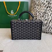 Colestore Goyard Grand Hôtel Trunk Bag Black 24.5x19x7.5cm - 1