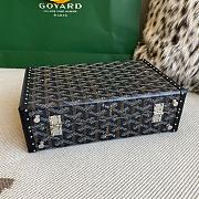 Colestore Goyard Grand Hôtel Trunk Bag Black 24.5x19x7.5cm - 3