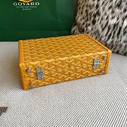 	 Colestore Goyard Grand Hôtel Trunk Bag Yellow 24.5x19x7.5cm - 4