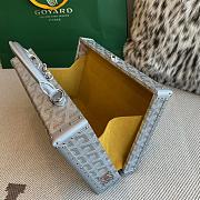 	 Colestore Goyard Grand Hôtel Trunk Bag Light Grey 24.5x19x7.5cm - 5