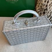	 Colestore Goyard Grand Hôtel Trunk Bag Light Grey 24.5x19x7.5cm - 4