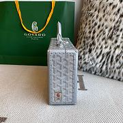 	 Colestore Goyard Grand Hôtel Trunk Bag Light Grey 24.5x19x7.5cm - 2
