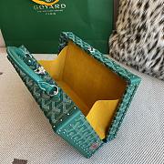 	 Colestore Goyard Grand Hôtel Trunk Bag Green 24.5x19x7.5cm - 5