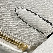Colestore Hermes Kelly 25 Haas Epsom Leather in Pearl Grey / Vert Bronze 25cm - 6